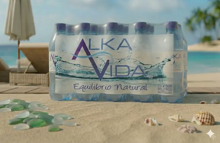 Paquete Alka Vida de 21 botellas de 500 mililitros